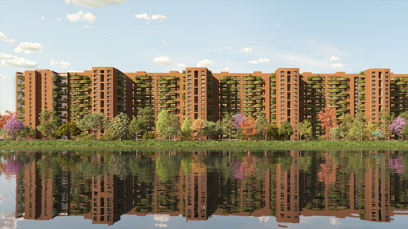 Down by the water apartment in Jakkur Lake, North Bangalore banner image