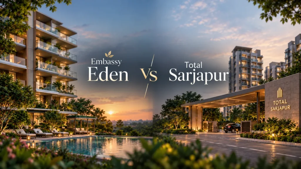Embassy Eden vs Total Sarjapur
