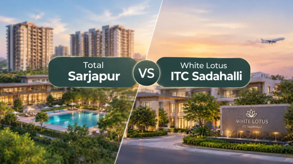 Total Sarjapur vs White Lotus ITC Sadahalli
