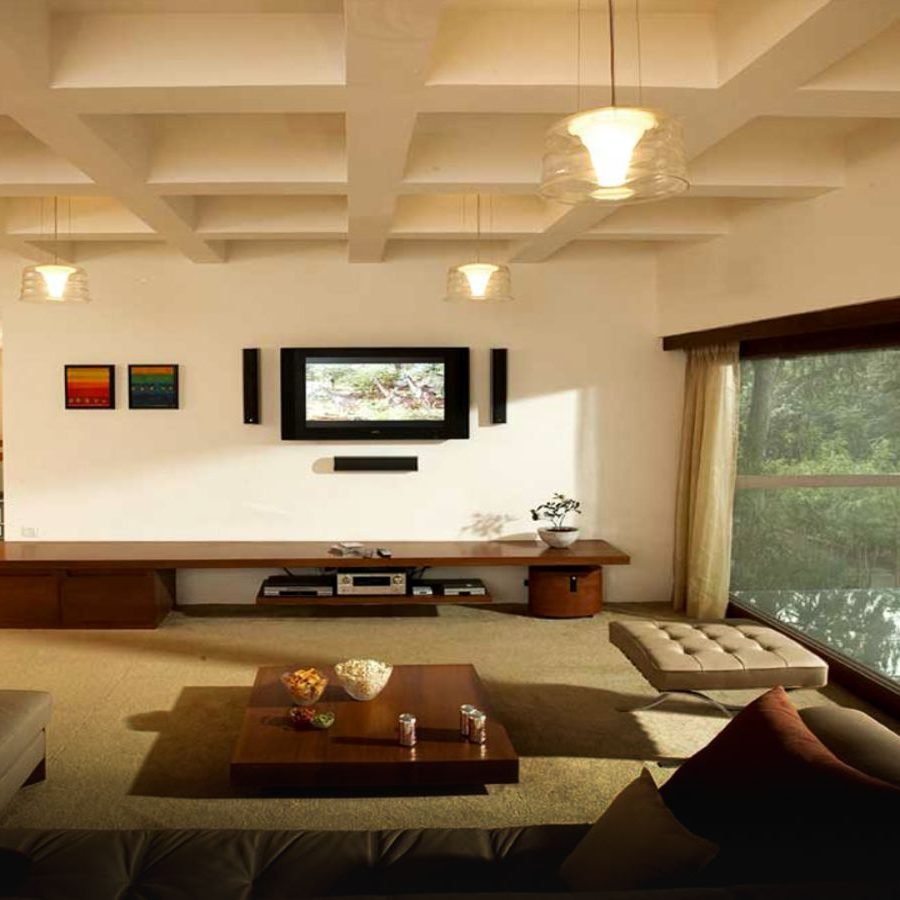 Total Environment - Windmills of Your Mind - Duplex - family space & glass deck