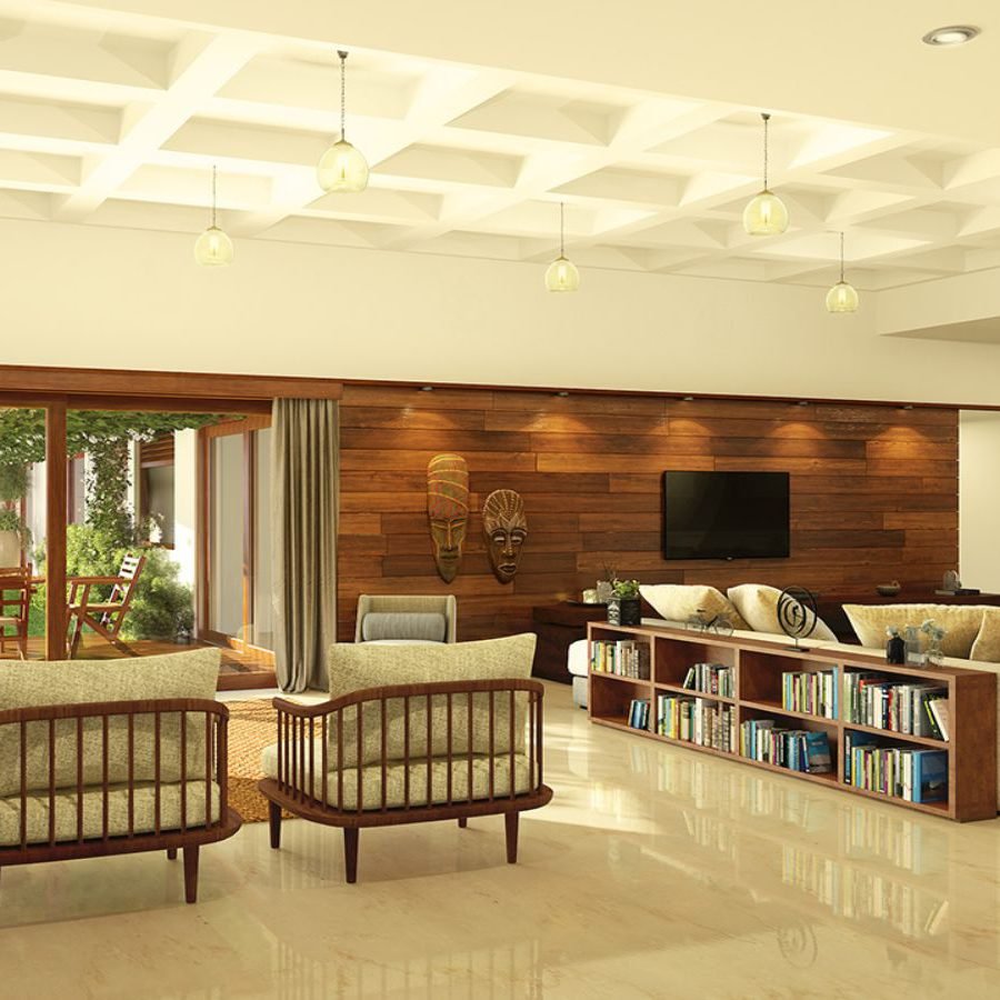 Total Environment - Pursuit of a Radical Rhapsody - Formal & informal living room open to deck & garden