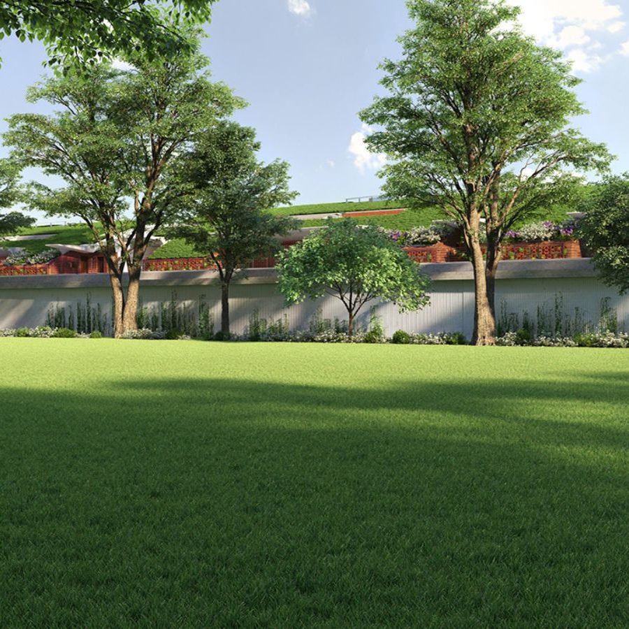 Total Environment - Pursuit of a Radical Rhapsody - Green roofs & open landscape area