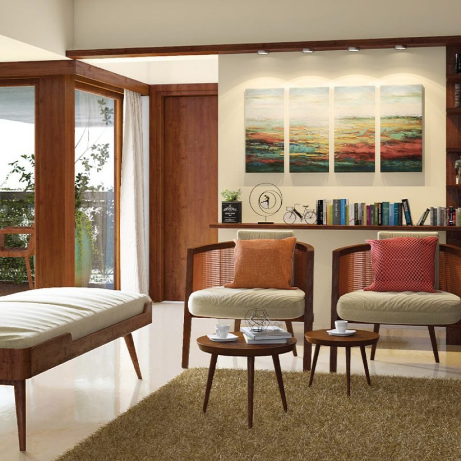 L20 - 1,904 Sqft - Living room with cabinetry of your choice