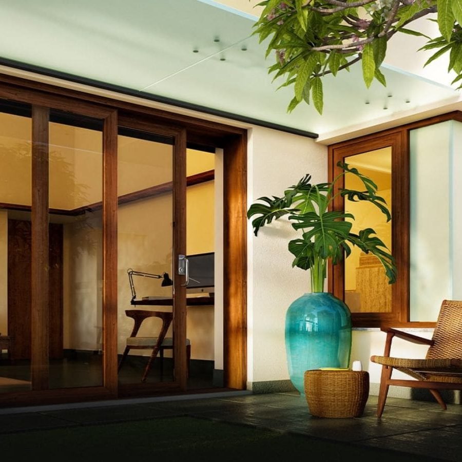 Total Environment - Pursuit of a Radical Rhapsody - Large french windows leading outdoors