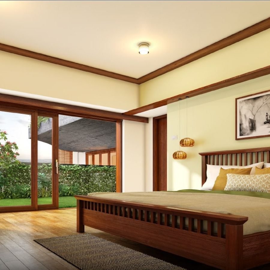 Total Environment - Pursuit of a Radical Rhapsody - Master bedroom opening into private garden