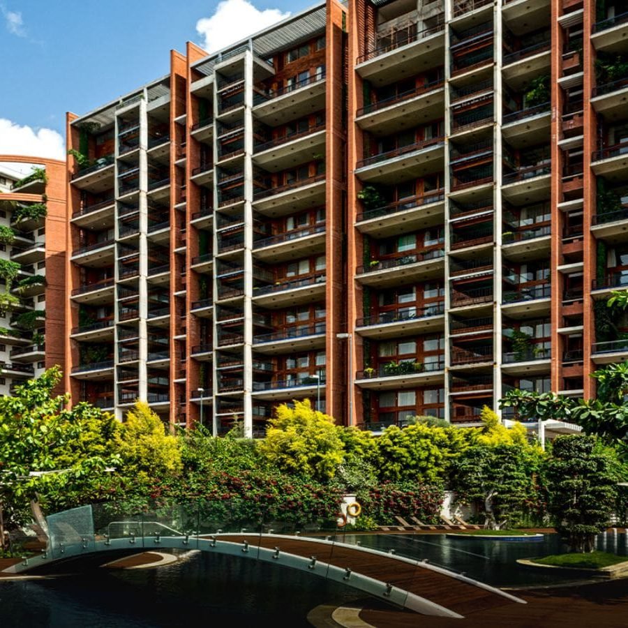 Total Environment - Windmills of Your Mind - Simplex & duplex homes with private gardens