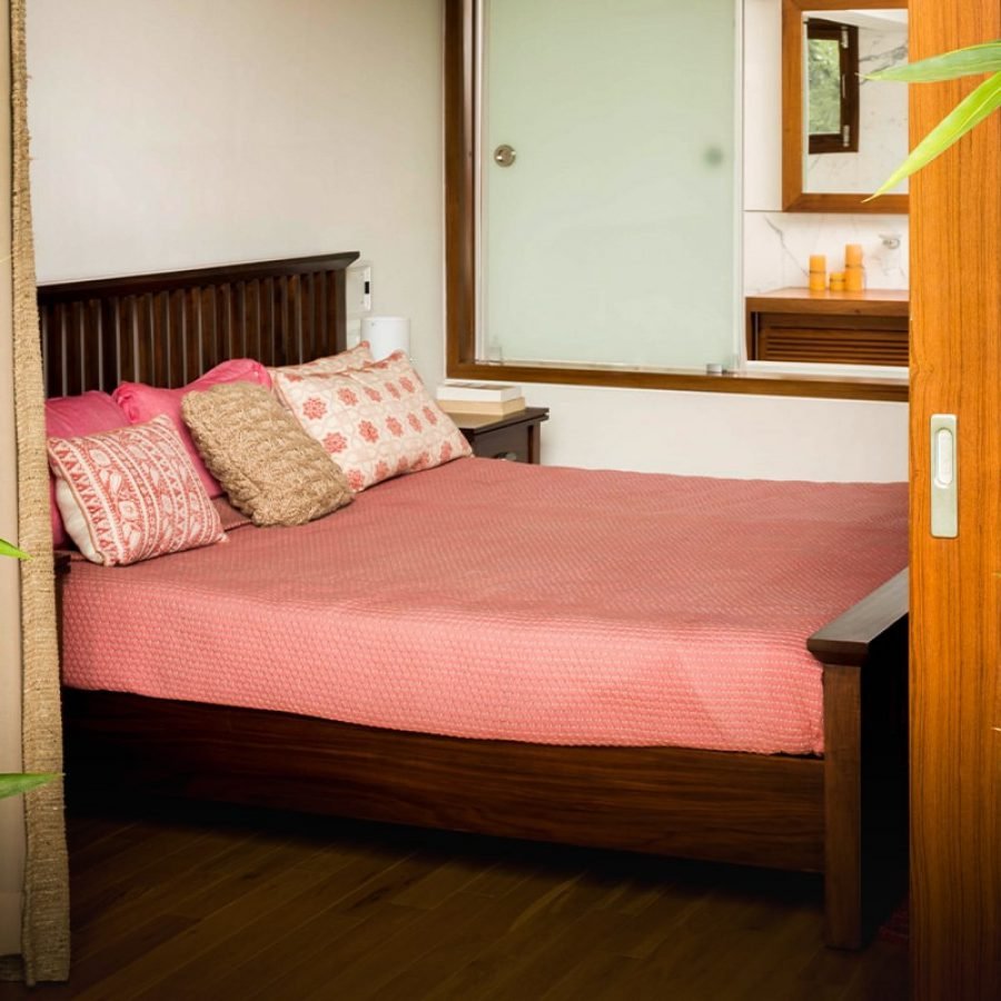 Songs from the Woods - Handcrafted Interior in Master Bedroom & en-suite bathroom