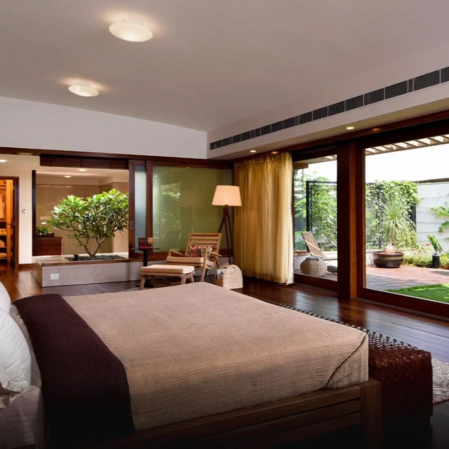 Total Environment In That Quiet Earth Apartments & villa in Off Hennur Road Bangalore Garden view