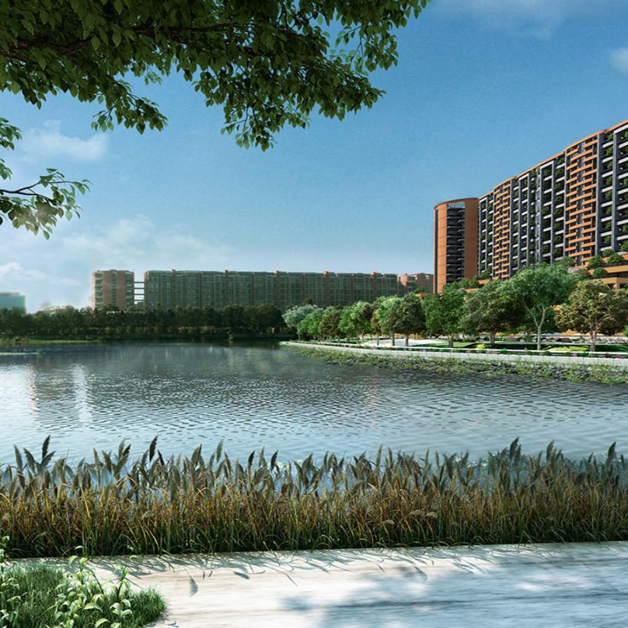 Total Environment - Pursuit of a Radical Rhapsody - View of the lake from the broadwalk