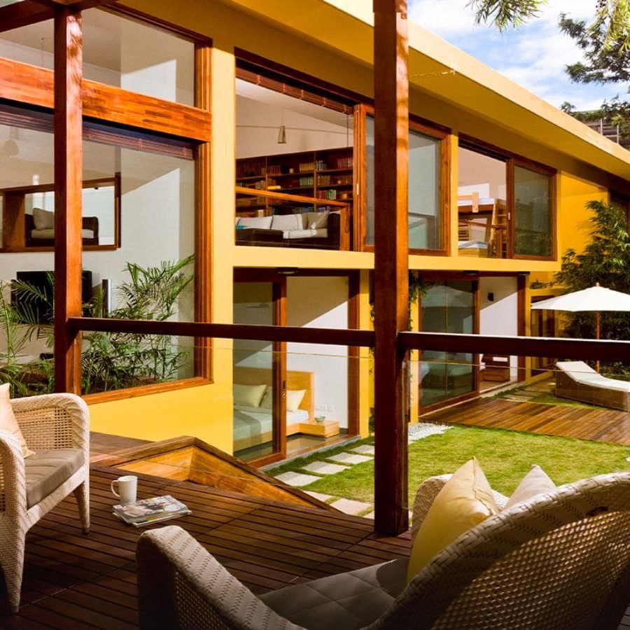 Total Environment - Windmills of Your Mind - Villa - Garden view from all indoor spaces